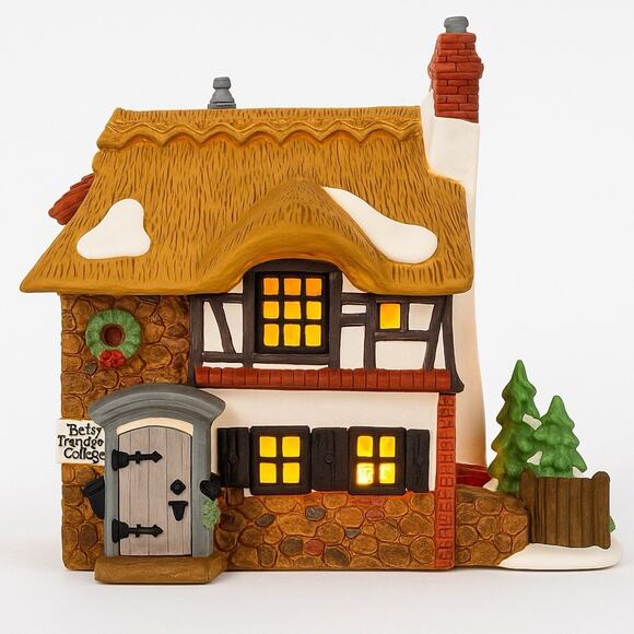 Department 56 Other - Dept 56 Dickens Village Betsy Trotwood’s Cottage 55506 David Copperfield W Box